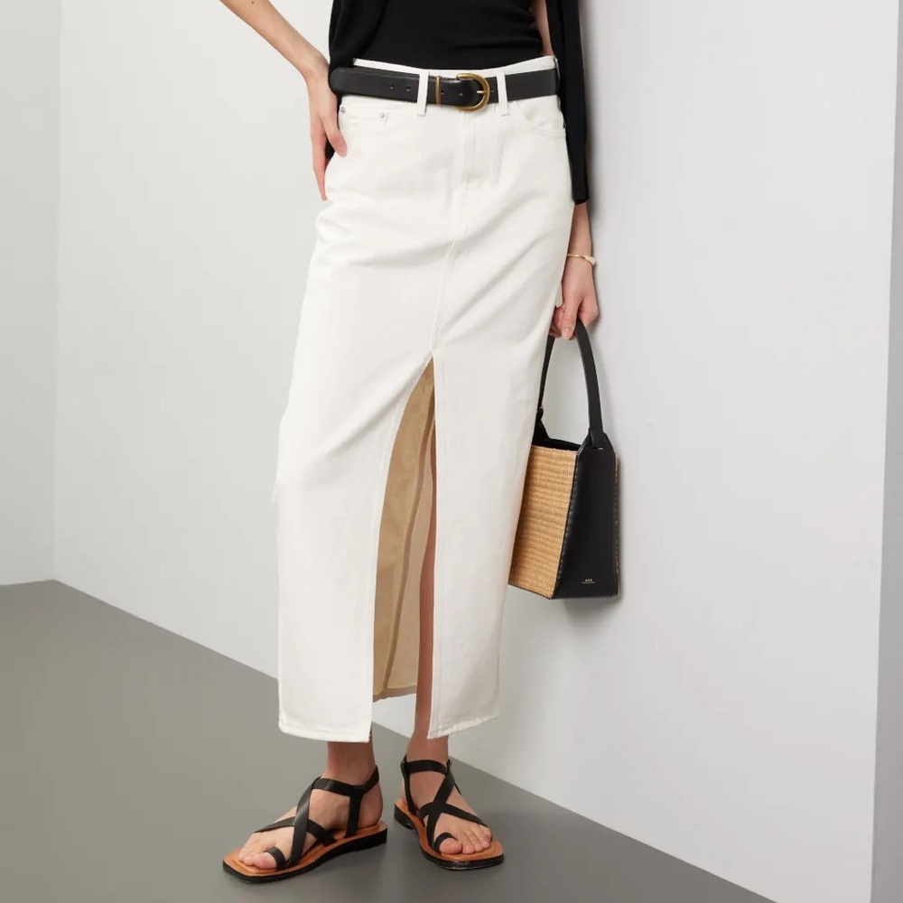 Free people Levi’s column denim skirt